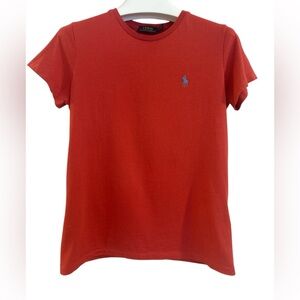 Women’s Polo Ralph Lauren 100% Cotton Short Sleeve Logo Tee, Size S.